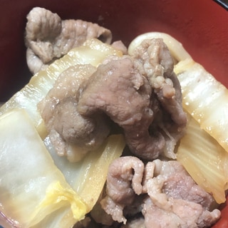 牛肉のすき焼き風煮込み